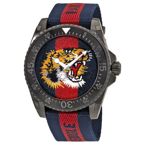 gucci embroidered watch|gucci watches cheapest price.